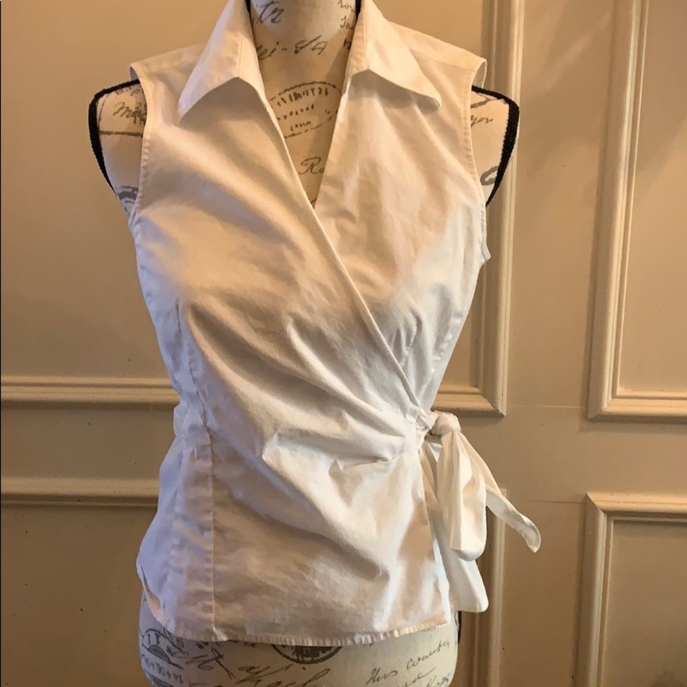 The Loft Cotton Wrap Shirt